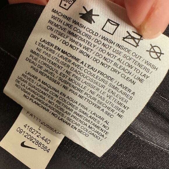 Nike Golf Mens Large STORM-FIT ELITE WATERPROOF FULL ZIP NAVY JACKET 416272-440 - Picture 11 of 12